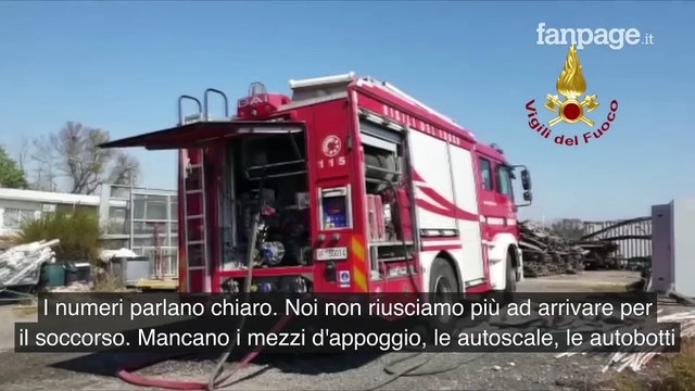 Vigili del fuoco di Roma denunciano Non abbiamo mezzi né uomini e manca lacqua per gli incendi
