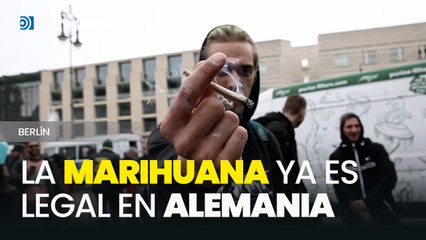 La marihuana ya es legal en Alemania