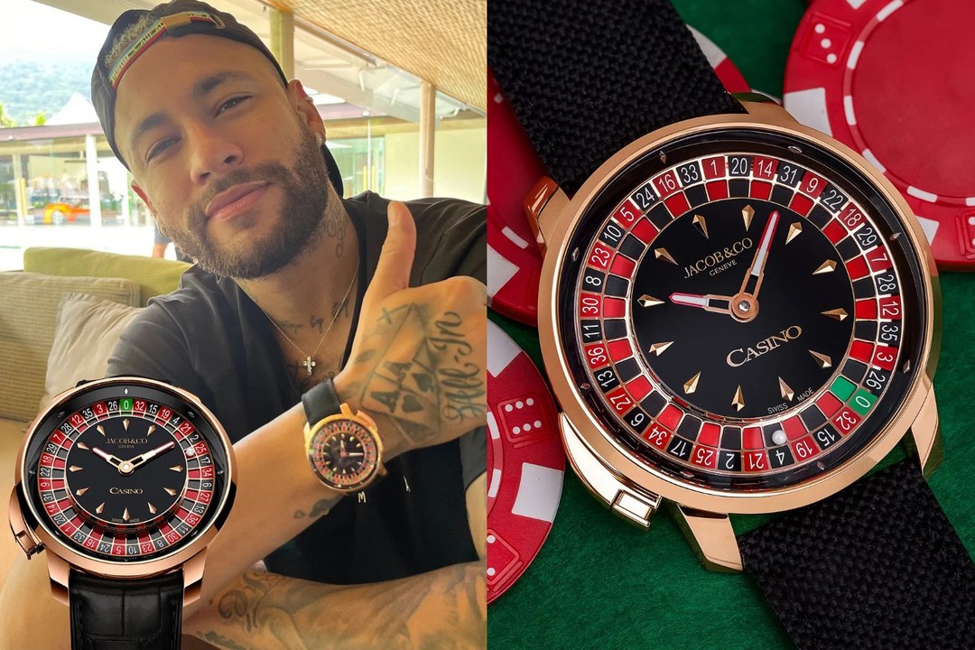 Quand Neymar et  Jimmy Butler joue à la roulette sur une montre à 280 000$