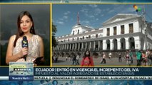 Precio del cilindro del gas aumenta en Ecuador