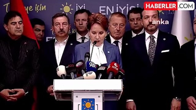 Meral Akşener: Milletimiz en esaslı mesajını iktidara verdi