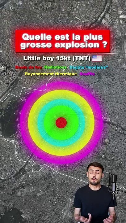 Quelle est la plus grosse explosion ?