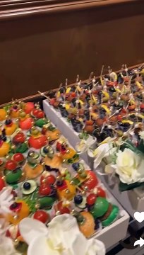 مشاهد من فخامة حفل استقبال آيلا ابنة خديجة مهند