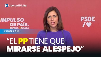 Esther Peña: "los juzgados van a convertirse en la segunda sede del PP"
