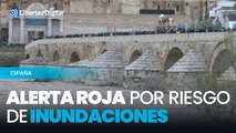 El Guadalquivir duplica su caudal y activa la alerta roja por riesgo de inundaciones