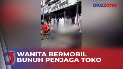 Bengis! Viral Wanita Bermobil di Tangerang Bunuh Penjaga Toko di Depan Warga