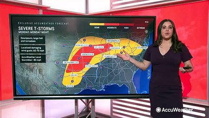 Storms to roll through Central US over next two days