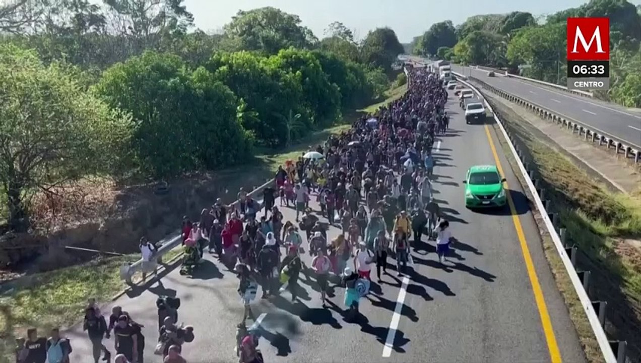 Colombianos denuncian retención injustificada en México; "sin comida y sin pasaporte", afirman