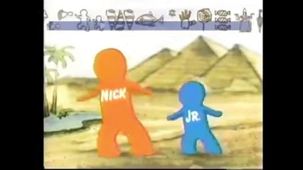 Nick Jr Face Promos Allegera's Window Happy Days and Sad Days 1995 VHS