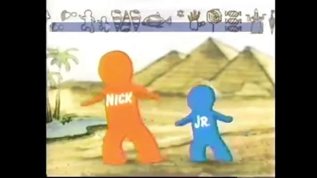 Nick Jr Face Promos Allegera's Window Happy Days and Sad Days 1995 VHS