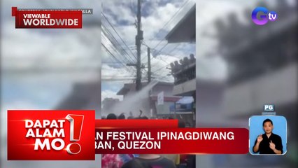 Buhusan Festival, ipinagdiwang sa Lucban, Quezon | Dapat Alam Mo!