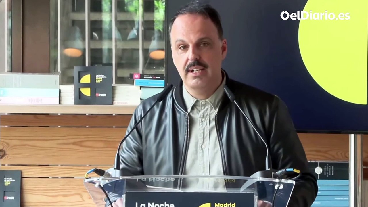 Servando Rocha carga contra Ayuso y Almeida en un acto de la Comunidad: “Hoy en Madrid el único género literario posible es un relato de terror”