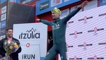 Cyclisme - Tour du Pays basque - Primoz Roglic écrase Remco Evenepoel et Jonas Vingegaard sur le chrono de la 1ère étape