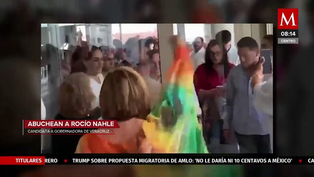 Abuchean en cafetería a Rocío Nahle, candidata a gubernatura de Veracruz