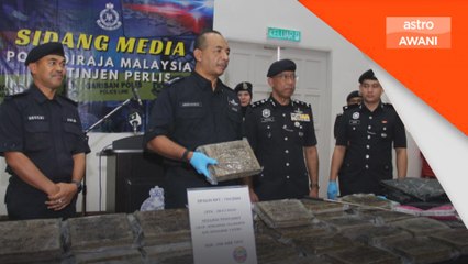 Polis rampas 56kg ganja bernilai lebih RM173,000
