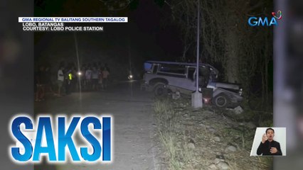 Jeep, bumangga sa puno; 2 patay, 22 sugatan | Saksi