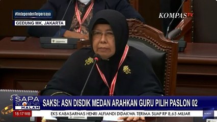 Saksi Tim AMIN Sebut ASN Disdik Medan Arahkan Guru Pilih Paslon 02