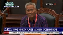 Sidang Sengketa Pilpres, Saksi Tim AMIN Sebut Ada Oknum Polisi Intimidasi Kades