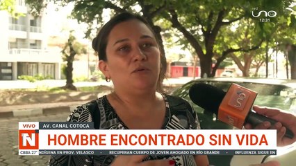 Encuentran a hombre sin vida en la acera del Canal Cotoca