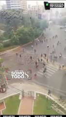 ENFRENTAMIENTOS ENTRE HINCHAS EN COCHABAMBA