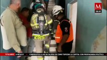 Registran incendio en edificio del centro de Monterrey; se trataba de basura