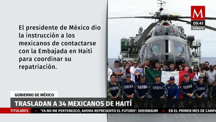 El Gobierno de México traslada a 34 mexicanos de Haití debido a la crisis