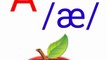 The sound fo letter Aa and words , a is æ apple , English phonics for kids  learning alphabet sounds
