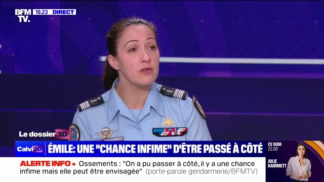 La zone où les ossements d'Émile ont été découverts est très escarpée (porte-parole de la gendarmerie nationale)