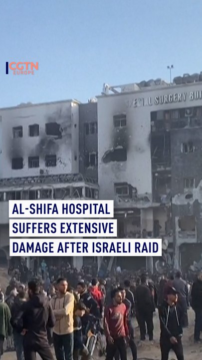 Al-Shifa Hospital Suffers Extensive Damage From IDF Raid