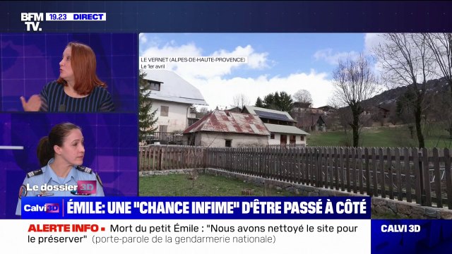 Pour nous, il n'y a aucun lien établi entre la mise en situation et la découverte des ossements d'Émile (porte-parole de la gendarmerie nationale)