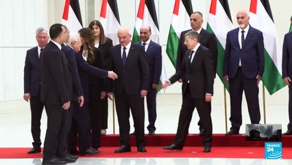 Autoridad Nacional Palestina juramenta a su nuevo gabinete y primer ministro