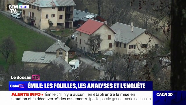 Découverte des ossements d'Émile: le point sur les fouilles, les analyses et l'enquête