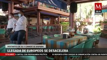 Visita de europeos a México desaceleró, el turismo de EU y Canadá se incrementa