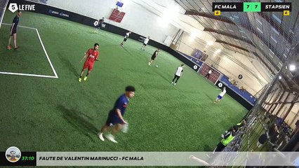 Faute de Valentin Marinucci - FC MALA