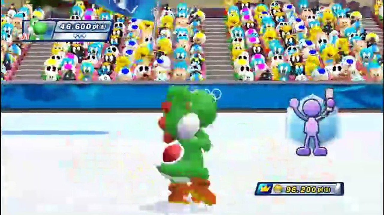 Mario & Sonic aux Jeux olympiques d'hiver online multiplayer - wii