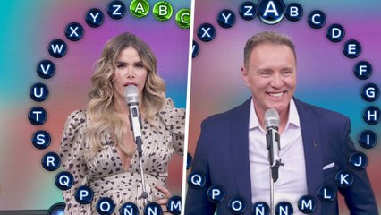 Marie Claire y Lorenzo Antonio descubrieron que no es nada fácil jugar ABC Dilo