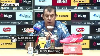 Neymar presence 'ignited the stadium' - Santos boss