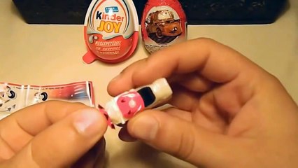 Download Video: 3 Oua Cu Surprize   Kinder Surprise, Kinder Joy si Cars Disney