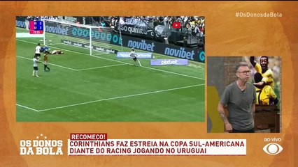 Corinthians estreia na Sul-Americana contra o Racing no Uruguai