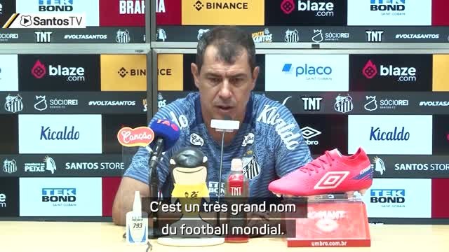 Santos - Carille : Neymar, un grand nom du football mondial