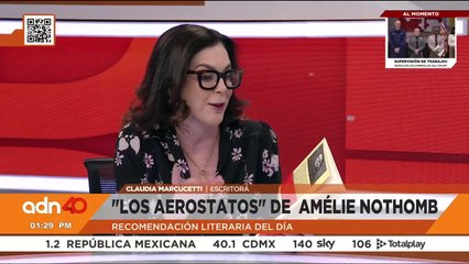 Los Aerostatos de Amélie Nothomb | Día de literatura con Claudia Marcucetti