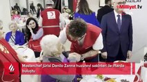 Masterchef jürisi Danilo Zanna huzurevi sakinleri ile iftarda buluştu