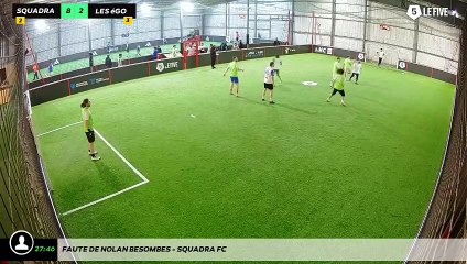 Faute de NOLAN BESOMBES - SQUADRA FC