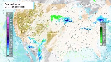 Severe storms and snow this week for the US