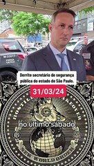 Secretário de Segurança Pública de São Paulo sob o tom e dá resposta dura ao jornalista