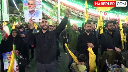 İran'ın Şam Konsolosluğu'na düzenlenen kanlı saldırı sonrası Tahran'da protesto