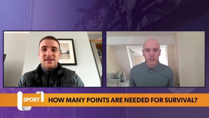 How many Premier League points will Everton need for survival?