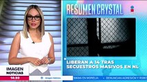 Liberan a 14 personas secuestradas en Nuevo León