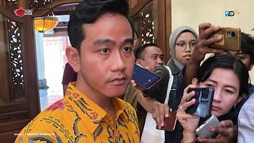 Tanggapan Gibran soal dibandingkan dengan sopir truk tol halim
