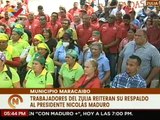 Clase obrera del edo. Zulia ratifica su apoyo al Pdte. Maduro para los próximos comicios del 28-J